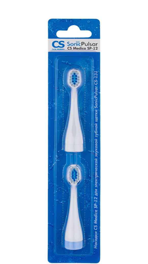 фото упаковки Насадки для электрической зубной щетки CS Medica SonicPulsar CS-131
