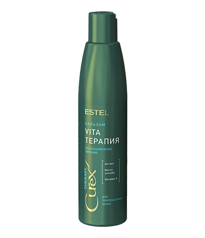 фото упаковки Estel Curex Therapy бальзам для поврежденных волос Vita-терапия