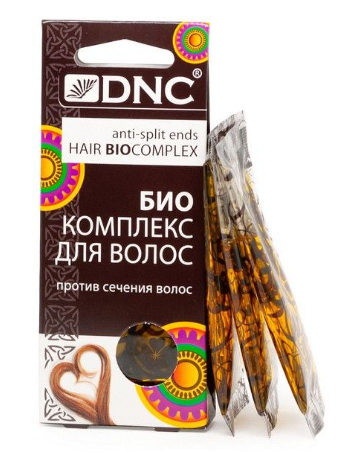 фото упаковки DNC Биокомплекс против сечения волос