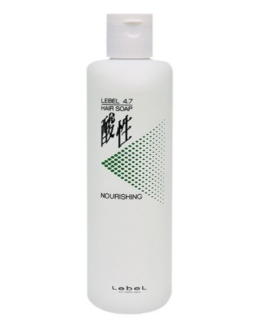 Lebel Hair Nourishing Soap Шампунь для волос 4.7рН, шампунь, Жемчужный, 400 мл, 1 шт.